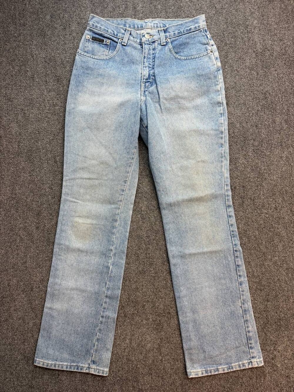 Vintage Y2K NY Jeans New York & Co Straight Leg Size 6 Light Wash Denim